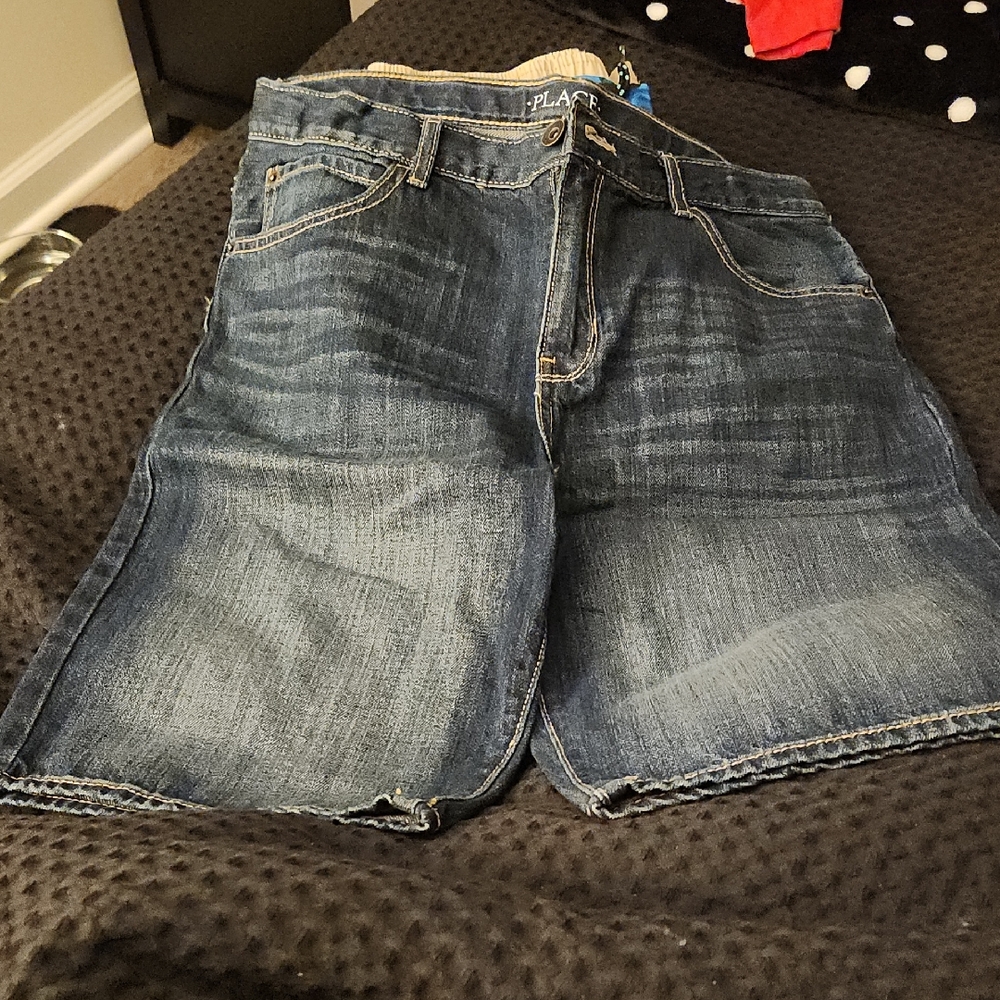 Place Dark Blue Boy's Jean Shorts